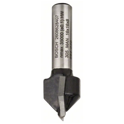 Bosch V-Nutfräser, 8mm, D1 16mm, L 16mm, G 45mm, 90° Nr. 2608628407