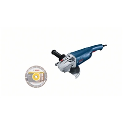 Bosch Winkelschleifer GWS 20-230 P: 1xDiamanttrennscheibe, Standard for Universal, 1er-Pack Nr. 06018C1104