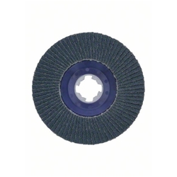 Bosch X-LOCK Fächerschleifscheibe, X571, Best for Metal, gerade, Ø: 115mm, K 80, 1 Stk Nr. 2608619207