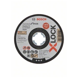 Bosch X-LOCK Standard for Inox 115x1x22,23mm Trennscheibe gerade, 1er-Pack Nr. 2608619261