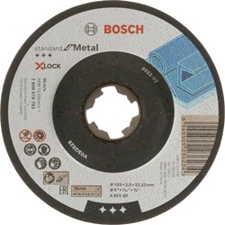 Bosch X-LOCK Standard for Metal Trennscheibe gekröpft, 125mm, 1er-Pack Nr. 2608619783