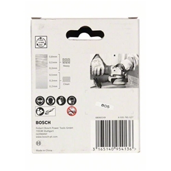 Bosch X-LOCK Topfbürste 75mm, 0,50mm, gezopfter Stahldraht Nr. 2608620727