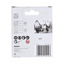 Bosch X-LOCK Topfbürste 75mm, gewellter rostfreier Stahldraht Nr. 2608620728