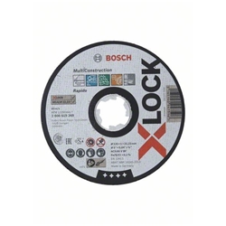 Bosch X-LOCK Trennscheibe Multi Material 125x1x22,23, gerade, 1er-Pack Nr. 2608619269