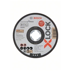Bosch X-LOCK Trennscheibe Standard for Inox 125x1x22,23mm, gerade, 1er-Pack Nr. 2608619262