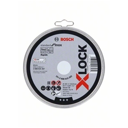 Bosch X-LOCK Trennscheibe Standard for Inox 125x1x22,23mm, gerade, 1er-Pack Nr. 2608619262