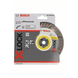 Bosch X-LOCK Trennscheibe Standard for Universal 125x22,23x2x10, 1er-Pack Nr. 2608615166