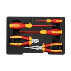 Bosch Combo Kit VDE-Werkzeug-Set gemischt, 5-tlg. Nr. 1600A02NG2