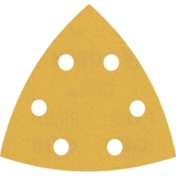 Bosch EXPERT C470 Schleifpapier für Deltaschleifer, 93mm, 6 Löcher, K 320, 50-tlg. Nr. 2608901030