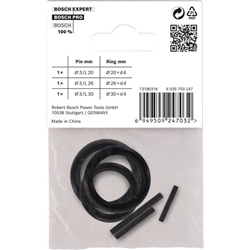 Bosch Haltering und Stift für PRO Impact Steckschlüsseleinsätze, 1/2 Zoll, 6‑tlg. Nr. 2608003066