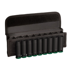 griffbereit24 - Bosch PRO Impact Socket Set, 1/2 Zoll, tief, 9‑tlg 