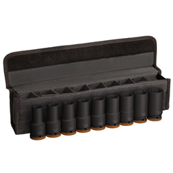 griffbereit24 - Bosch PRO Impact Socket Set, 1/4 Zoll, tief, 9‑tlg 
