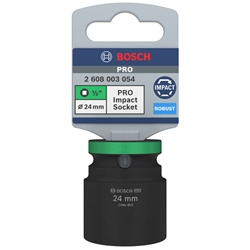 Bosch PRO Impact Socket, 1/2 Zoll, 24mm, Standard Nr. 2608003054
