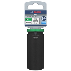 Bosch PRO Impact Socket, 1/2 Zoll, 24mm, tief Nr. 2608003055