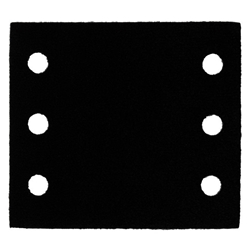 Bosch Schleiftellerschoner, 115x107mm, 2x, für Exzenterschleifer Nr. 2608000815