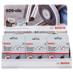 Bosch SDS clic-Schnellspannmutter, 13mm Dicke, für kleine Winkelschleifer, 15 Stück Nr. 2607019033