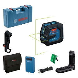 Bosch Linienlaser GLL 20-22 G, 1 x Akku 3.7V 3.0Ah, inkl. Handwerkerkoffer Nr. 0601065602