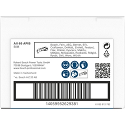 Bosch PRO AII 65 APIB Blatt für Multifunktionswerkzeuge, 65x40mm Nr. 2608669081