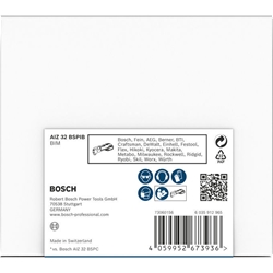 Bosch PRO AIZ 32 BSPIB Blatt für Multifunktionswerkzeuge, 32x50mm Nr. 2608666241