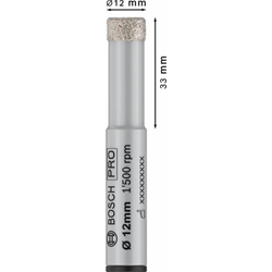 Bosch PRO Ceramic dry Bohrer, 12x33x13mm Nr. 2608599057