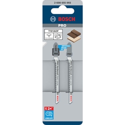 Bosch PRO Hardwood clean curve T101AOF Stichsägeblatt, 83mm, 2-tlg. Nr. 2608655093