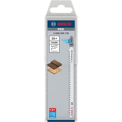 Bosch PRO Hardwood fast T344DF Stichsägeblatt, 152mm, 25-tlg. Nr. 2608655116