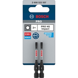 Bosch PRO Hex Impact Bit, H5, 55mm, 2-tlg. Nr. 2608522557