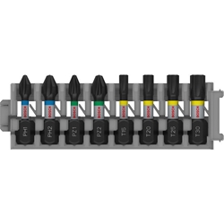 Bosch PRO Impact Mixed Pack, PH1, PH2, PZ1, PZ2, T15, T20, T25, T30, 25mm, 8-tlg. Nr. 2608521U61