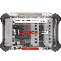 Bosch PRO Impact Schrauberbits und Holzbohrer Mixed Set, 40-tlg. Nr. 2608521U87