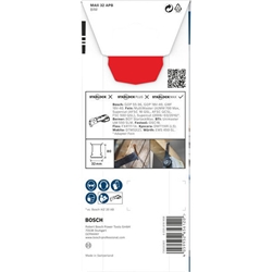 Bosch PRO MAII 32 APB Blatt für Multifunktionswerkzeuge, 32x80mm (VE = 1 Stück) Nr. 2608669133