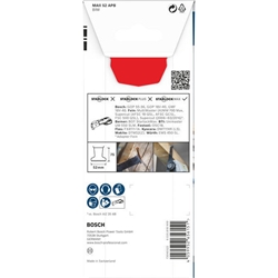 Bosch PRO MAII 52 APB Blatt für Multifunktionswerkzeuge, 52x75mm Nr. 2608669136