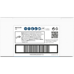 Bosch PRO MAII 52 APB Blatt für Multifunktionswerkzeuge, 52x75mm Nr. 2608669138