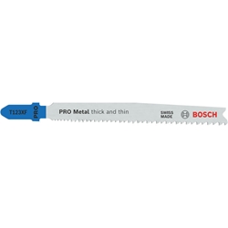 Bosch PRO Metal thick and thin T123XF Stichsägeblatt, 100mm, 2-tlg. Nr. 2608655100