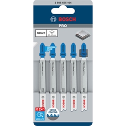 Bosch PRO Metal thin T121GFC Stichsägeblatt, 92mm, 5-tlg. Nr. 2608655104