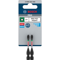 Bosch PRO Pozidriv Impact Bit, PZ1, 55mm, 2-tlg. Nr. 2608522543