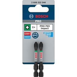 Bosch PRO Pozidriv Impact Bit, PZ2, 55mm, 2-tlg. Nr. 2608522544