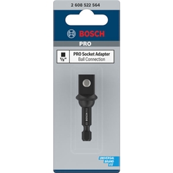 Bosch PRO Socket Adapter mit Kugelverbindung, 1/2-Zoll, 50mm Nr. 2608522564