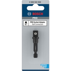 Bosch PRO Socket Adapter mit Kugelverbindung, 3/8-Zoll, 50mm Nr. 2608522563