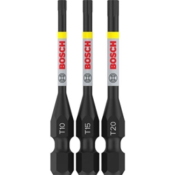Bosch PRO Torx Impact Bit, T10, T15, T20, 55mm, 3-tlg. Nr. 2608521U54