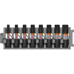 Bosch PRO Torx Security Impact Bit, T10H/T15H/T20H/T25H/T27H/T30H/T40H, 25mm, 8-tlg. Nr. 2608521U56