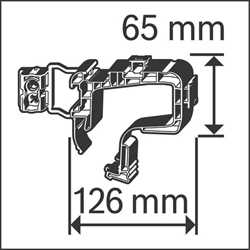Bosch PRO EPH Sammelhalter, 40 Leitungen NYM 3x1,5mm², 50er-Pack Nr. 1600A032GE