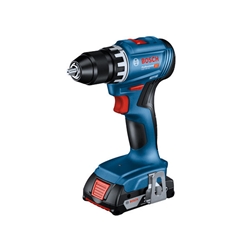 Bosch Akku-Bohrschrauber GSR 18V-45, 2 x Akku GBA 18V 2.0Ah, L-BOXX 136 Nr. 06019K3203