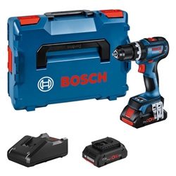 Bosch Akku-Schlagbohrschrauber GSB 18V-90 C, 2 x Akku ProCORE18V 4.0Ah, L-BOXX 136 Nr. 06019K6104