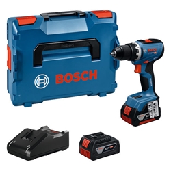 Bosch Akku-Bohrschrauber GSR 18V-65, 2 x Akku GBA 18V 5.0Ah, L-BOXX 136 Nr. 06019N3203
