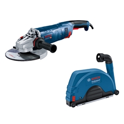 Bosch Combi-Set GWS 24-230 JZ + GDE 230 FC-S Nr. 0615A50057