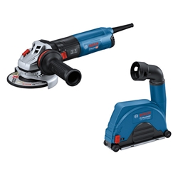 Bosch Combi-Set GWS 14-125 S + GDE 115/125 FC-T Nr. 0615A50058