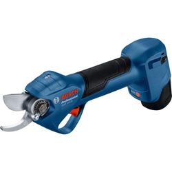 Bosch Akku-Gartenschere GGP 12V-25, mit 2 x Akku GBA 12V 3.0Ah + Ladegerät GAL 12V-20 Professional, im Karton Nr. 06008D8100