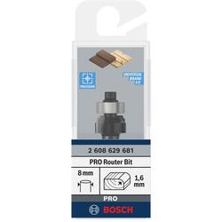 Bosch PRO Abrundfräser, R 1,6, Schaft 8mm Nr. 2608629681