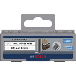 Bosch PRO Hobelmesser, 82x5,5x1,1mm, 10er-Pack Nr. 2608635904