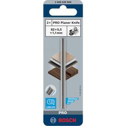 Bosch PRO Hobelmesser, 82x5,5x1,1mm, 2er-Pack Nr. 2608635903